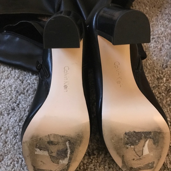 Calvin Klein thigh high boots - Picture 8 of 8